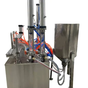 پرکن مایعات پمپی نیمه اتومات